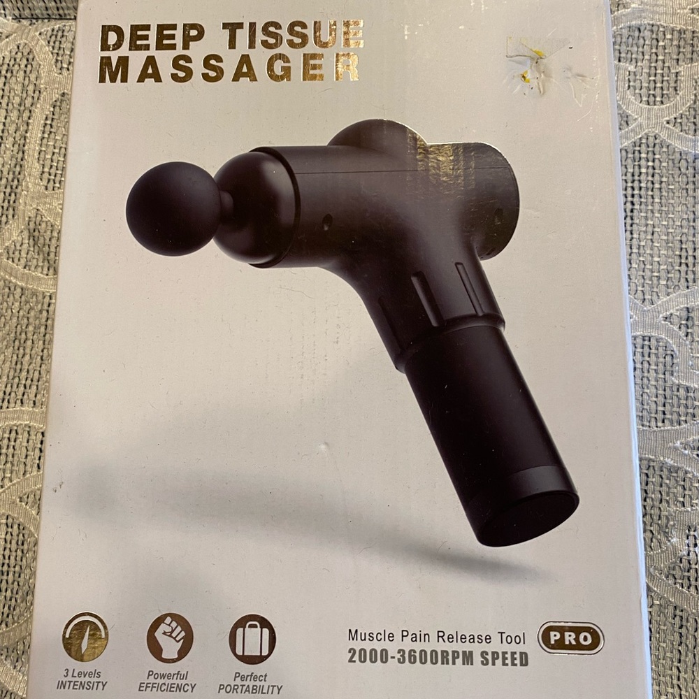Deep tissue massage gun